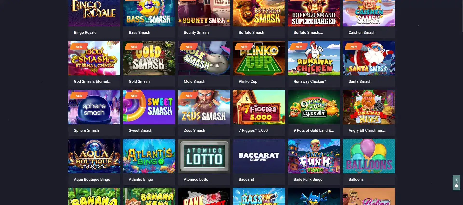 официальный сайт Volna casino, интерфейс казино и огромный выбор слотов